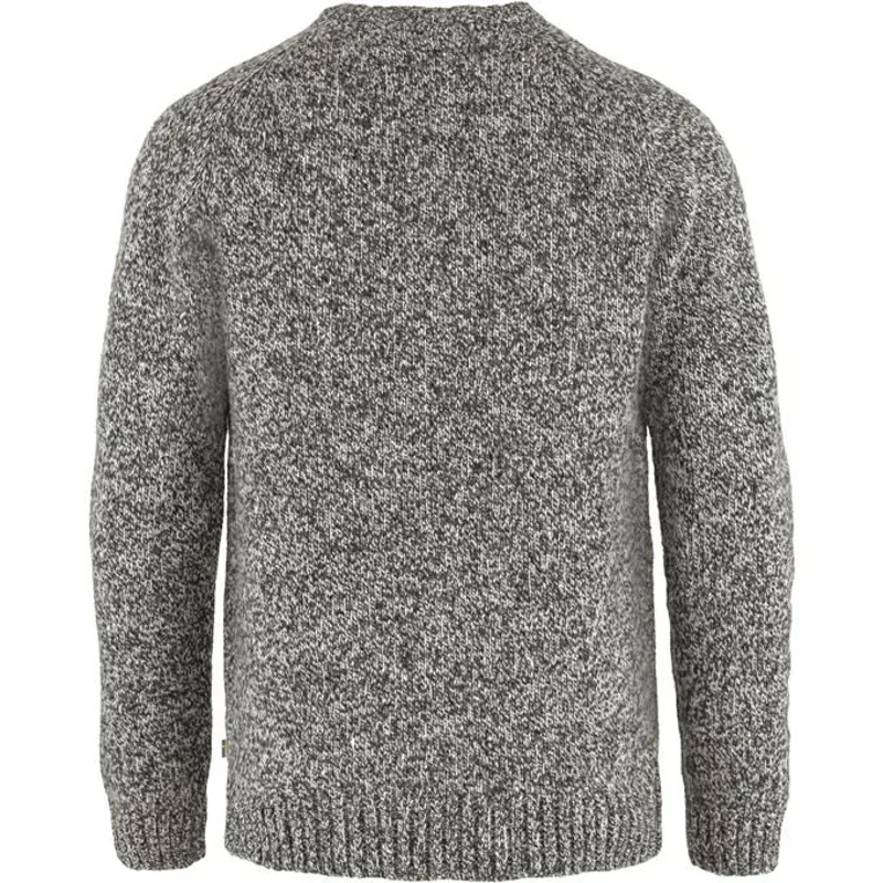 Fjällräven Mens Lada Round-neck Sweater Grey-1